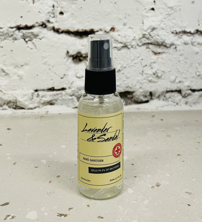 Esstir Антисептик парфюмированный для рук, 50мл (LAVENDER & SANDAL)