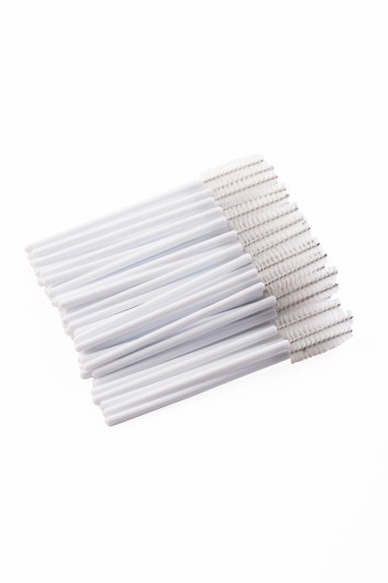 Щеточки нейлоновые (белые), 50 шт