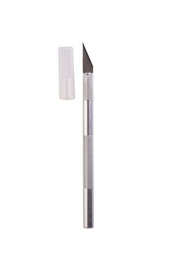 Нож для заточки карандашей Серебро