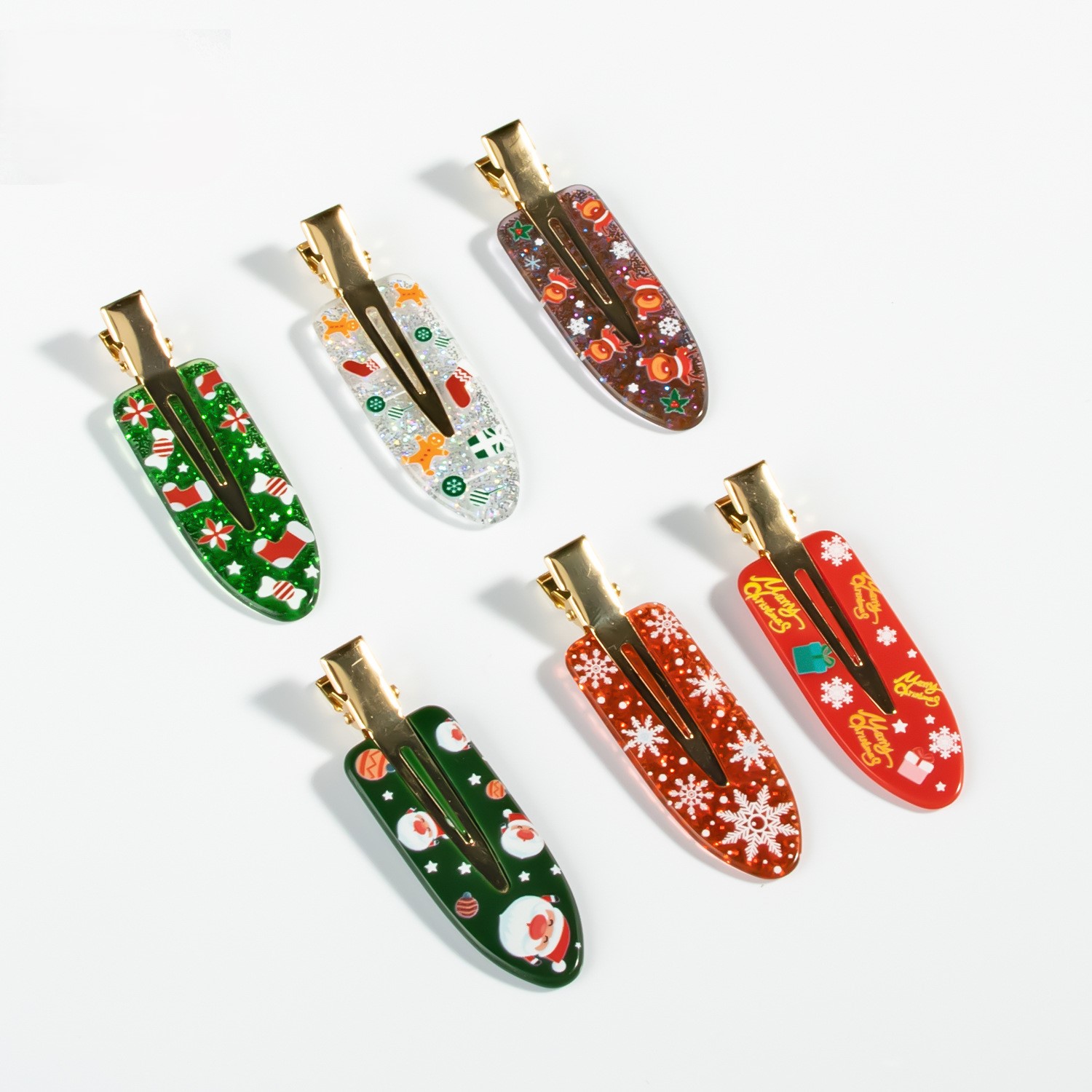 Зажим для волос "Новогодний", 1 пара