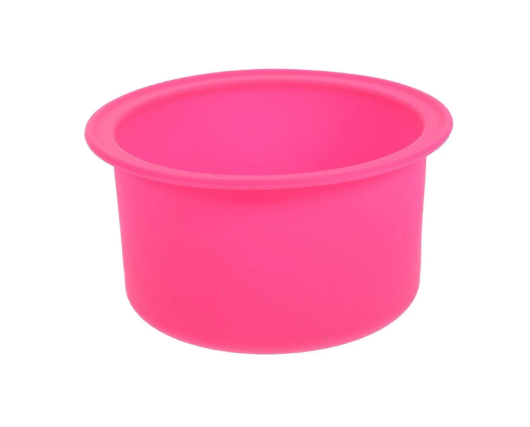 Силиконовая чаша для воскоплава (розовый), 200 мл
