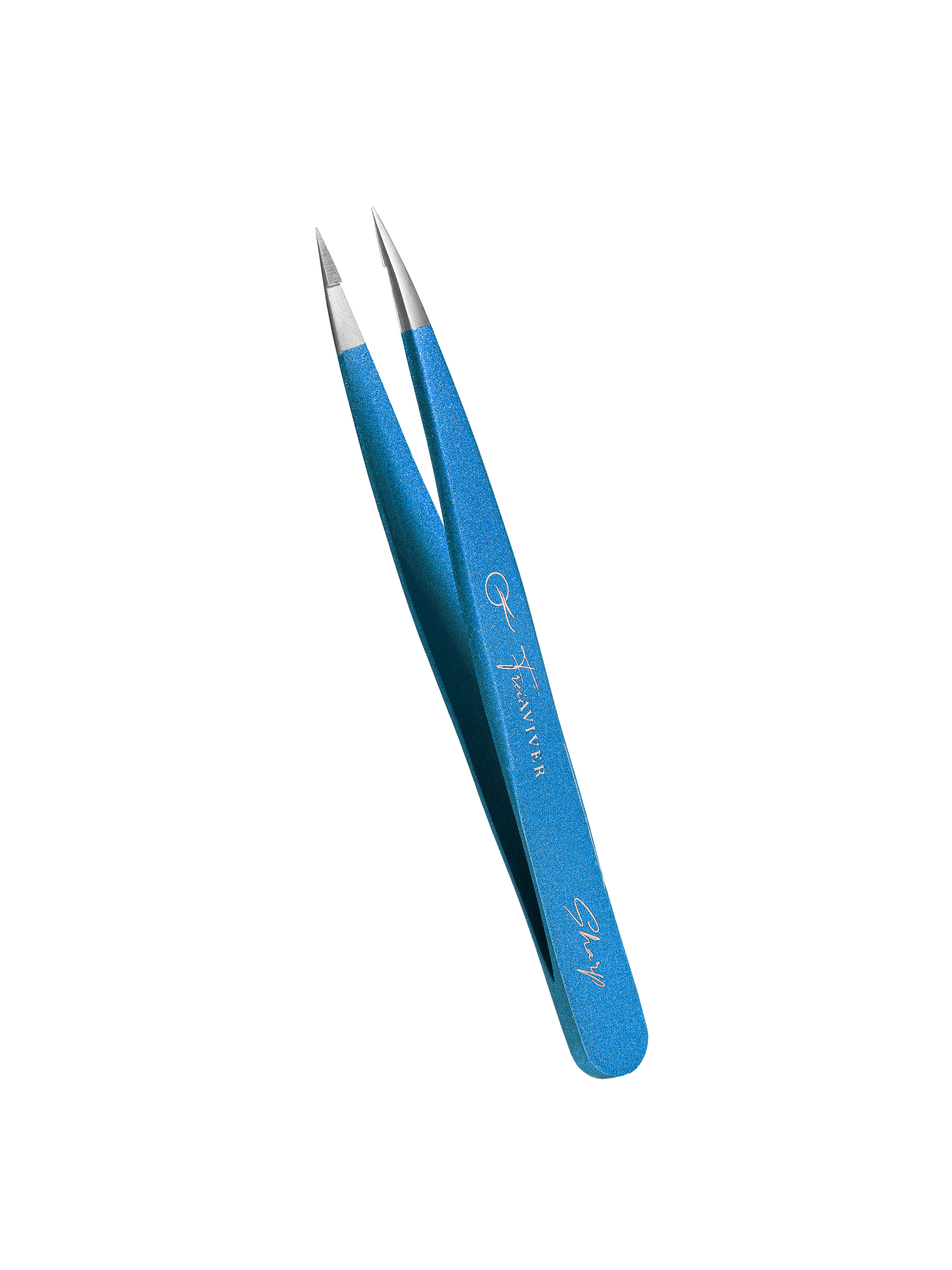 FreiAVIVER Точечный пинцет для бровей Sharp, синий
