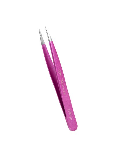 FreiAVIVER Точечный пинцет для бровей Sharp, розовый