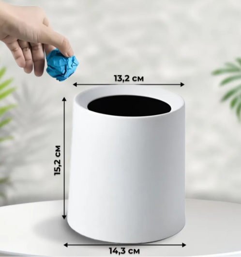 Контейнер для мусора, серый