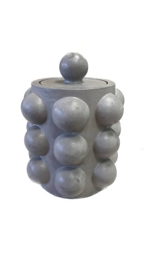 Подставка из гипса "Пузыри", серый