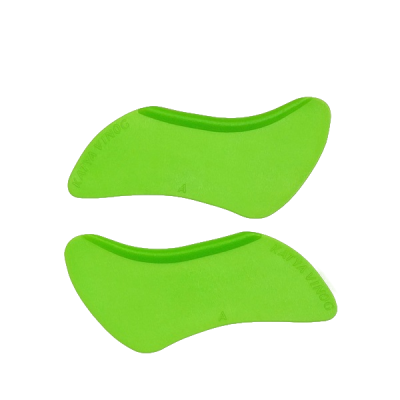 Vinogradova Валики липкие для ламинирования нижних ресниц, салатовые, размер А (1 пара)