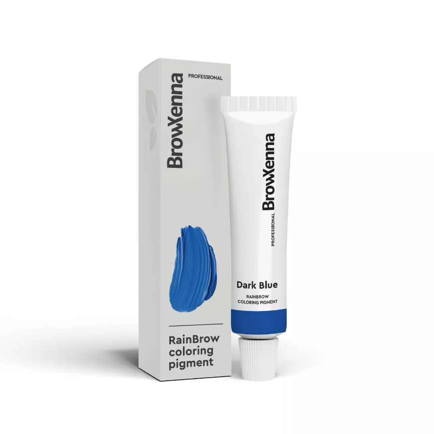 Brow Xenna Пигмент прямого действия RainBrow Coloring, синий