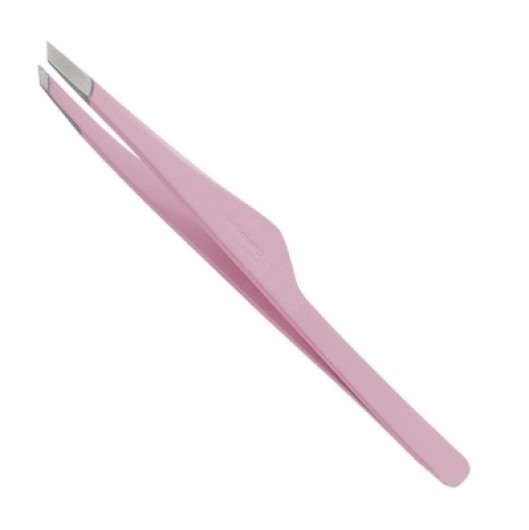 Solinberg Пинцет для бровей G804, скошенный, Peach, ручная заточка