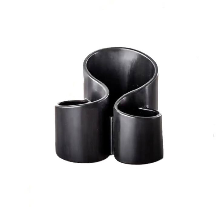 Подставка из гипса "Трио", черный