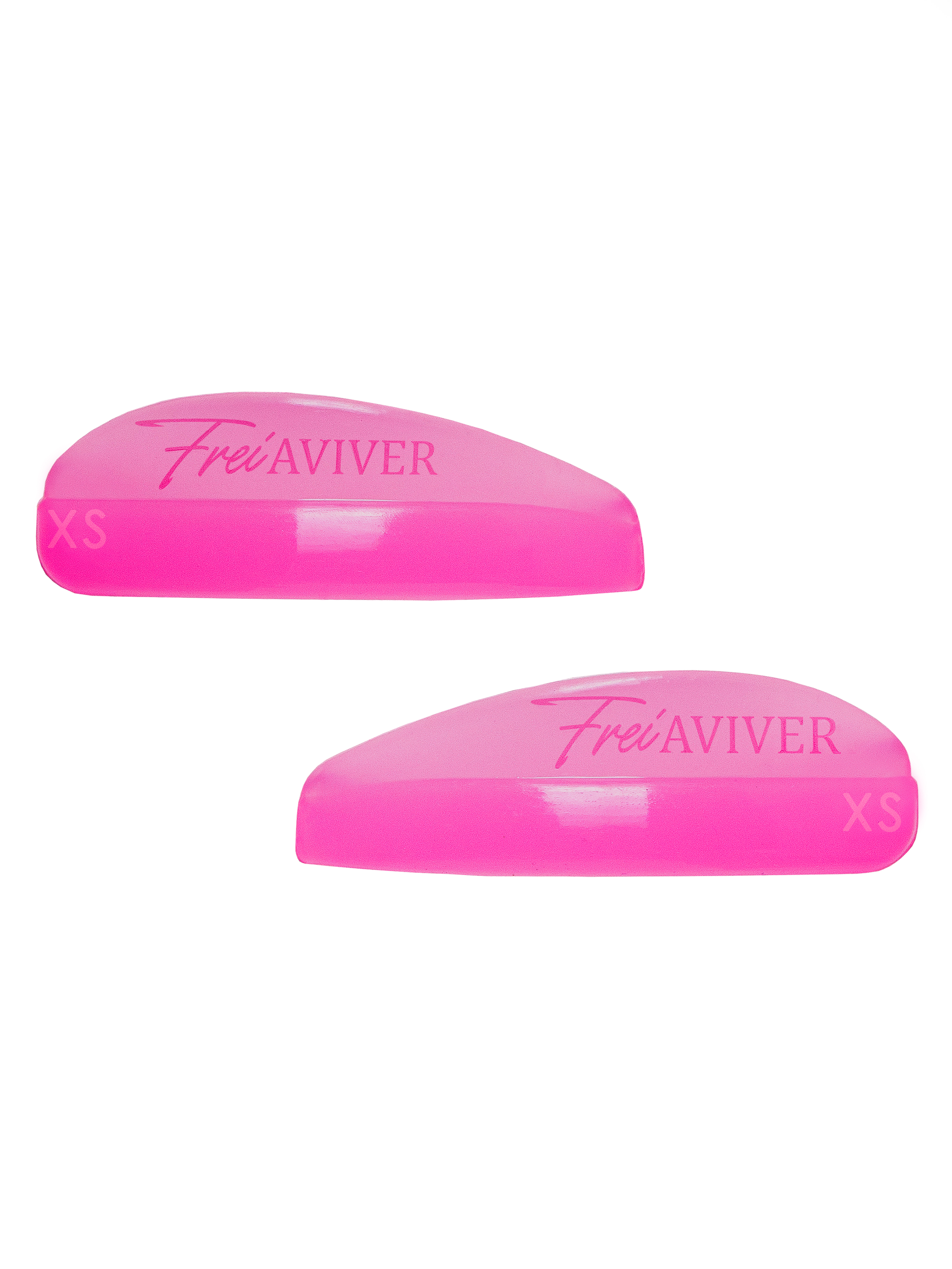FreiAVIVER Силиконовые валики глянец (розовый), XS