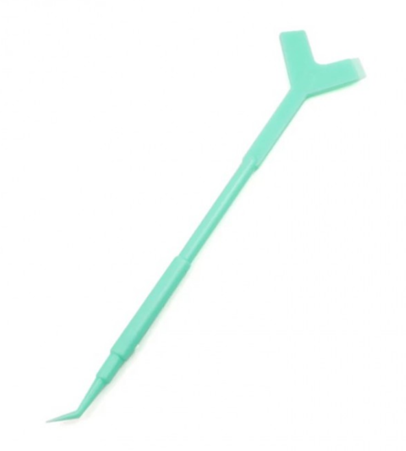 Многофункциональный инструмент двойной, пластиковый (мятный), 1 шт