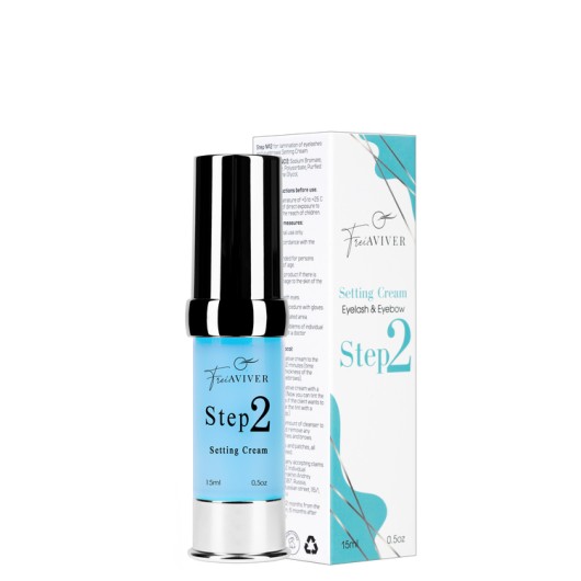 FreiAVIVER Состав №2 для ламинирования ресниц и бровей Setting Cream, 15ml