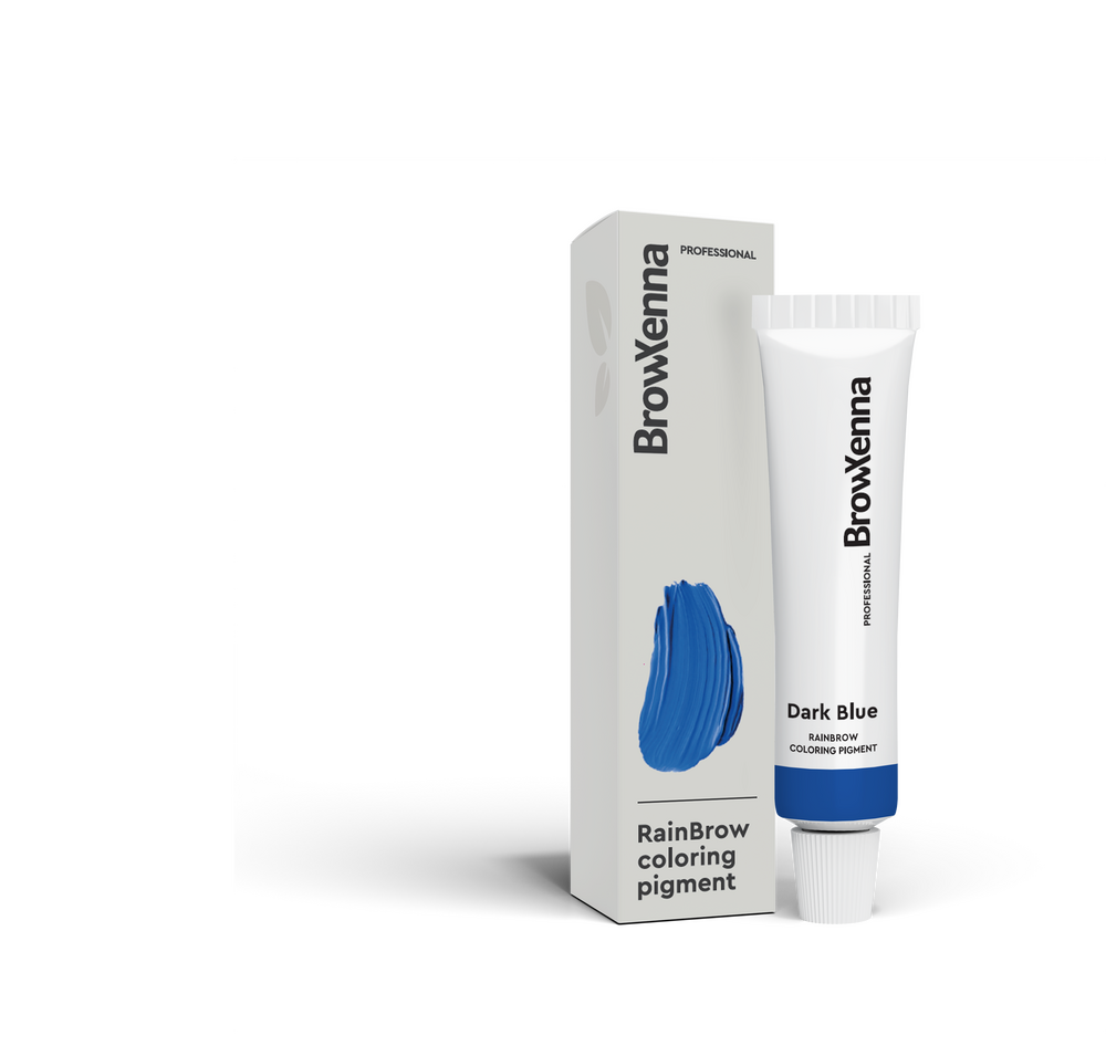 Brow Xenna Пигмент прямого действия RainBrow Coloring, синий