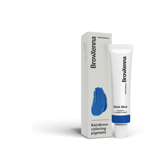 Brow Xenna Пигмент прямого действия RainBrow Coloring, синий