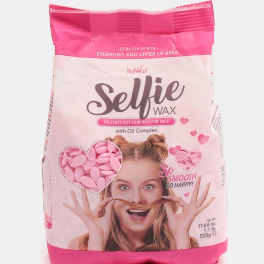 Italwax Воск для депиляции горячий пленочный Selfie,500 г