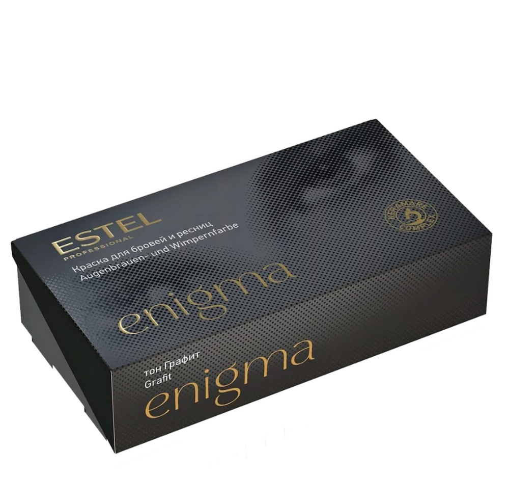 Estel Enigma Краска для бровей и ресниц - Черный, 20 мл