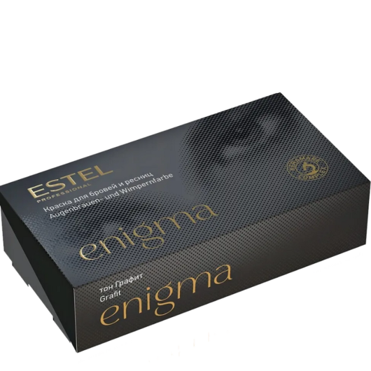 Estel Enigma Краска для бровей и ресниц - Черный, 20 мл