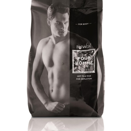 ItalWax Воск для депиляции горячий в гранула Pour Homme мужской, 1000 гр