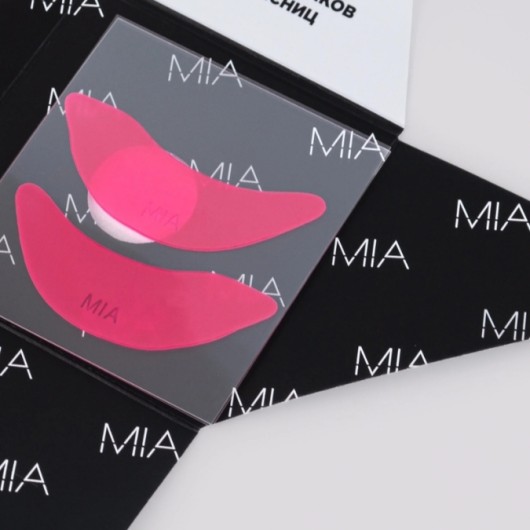 MIA PRO LASHES Cиликоновые патчи BIRD SHAPE