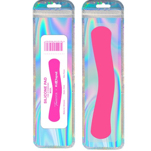 FreiAVIVER KillTrend Многоразовый силиконовый пад для бровей MIDL (розовый), 1 шт