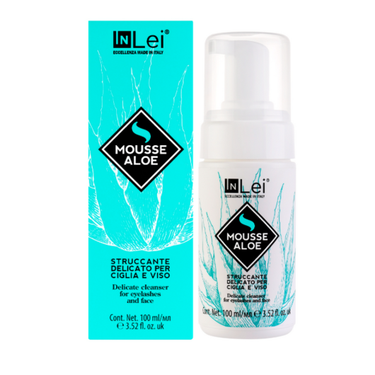 InLei Mousse Aloe Пенка для ресниц - Алоэ, 100 мл