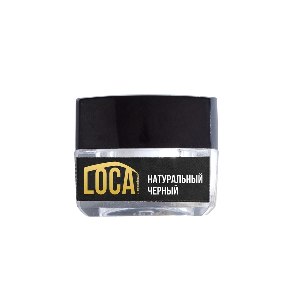 LOCA Professional Краска для бровей- Черный, 4г