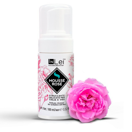 InLei Mousse Rose Пенка для ресниц - Роза, 100 мл
