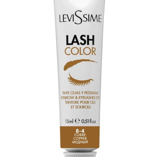 LeviSsime № 8-4 Медный Краска для бровей Lash Color 15 мл.