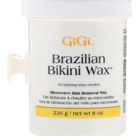 GiGi Brazilian Bikini Wax Microwave Formula -твердый бразильский воск для микроволновой печи, 226 г