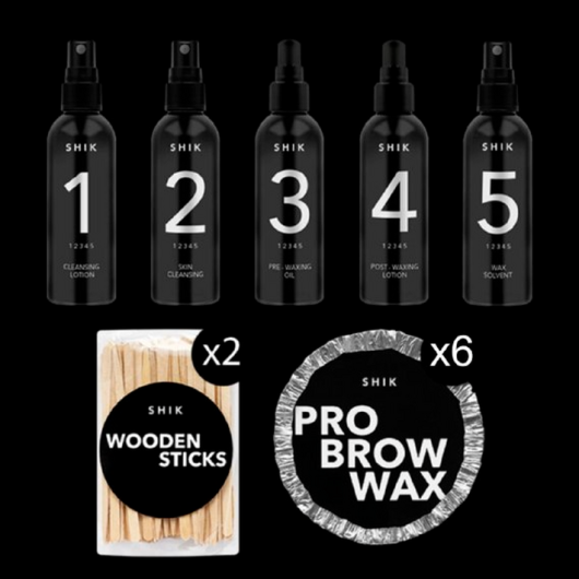 SHIK Система для оформления бровей воском PRO BROW WAX SYSTEM