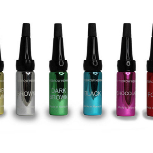 Ekko Beauty Хна для бровей Набор - 6 оттенков