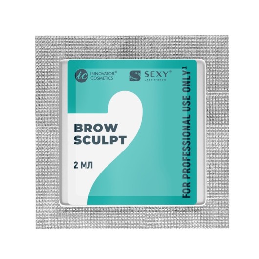 Sexy Brow Perm Состав №2 BROW SCULPT для долговременной укладки бровей в саше, 2 мл