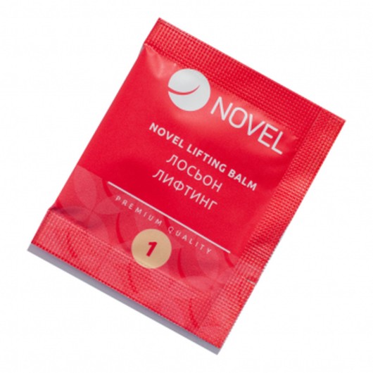 Novel Состав для ламинирования ресниц и бровей №1 Lifting Balm в саше, 1 мл