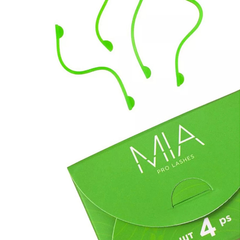 MIA PRO LASHES Cтрипы для ламинирования ресниц "Lamistrip", зеленый