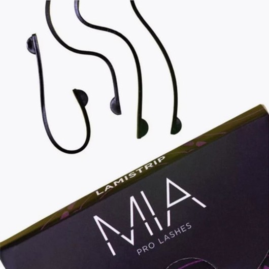 MIA PRO LASHES Cтрипы для ламинирования ресниц "Lamistrip", черный