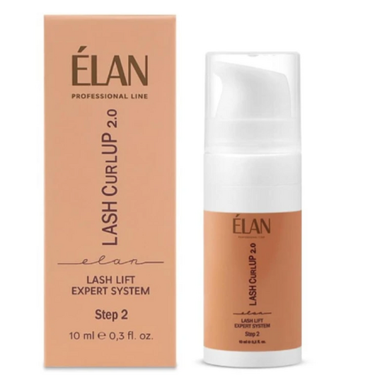 ELAN "LASH CurlUP" Состав №2 для ламинирования ресниц Airless Bottle, 10 мл