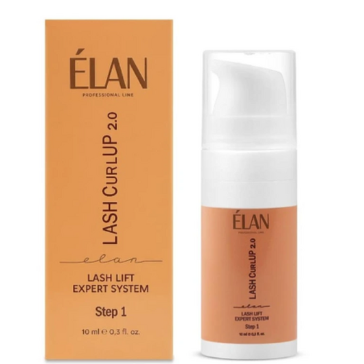 ELAN "LASH CurlUP" Состав №1 для ламинирования ресниц Airless Bottle, 10 мл