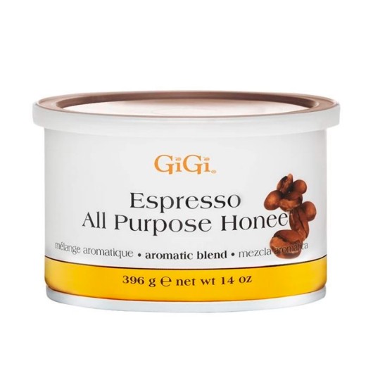 GiGi Espresso All Purpose Honey, универсальный медовый воск с ароматом кофе, 396г