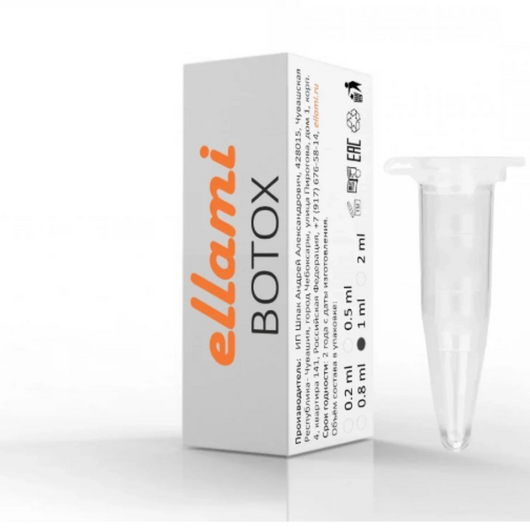 Ellami Составы Botox для ламинирования и ботокса мягкая формула, 1 мл