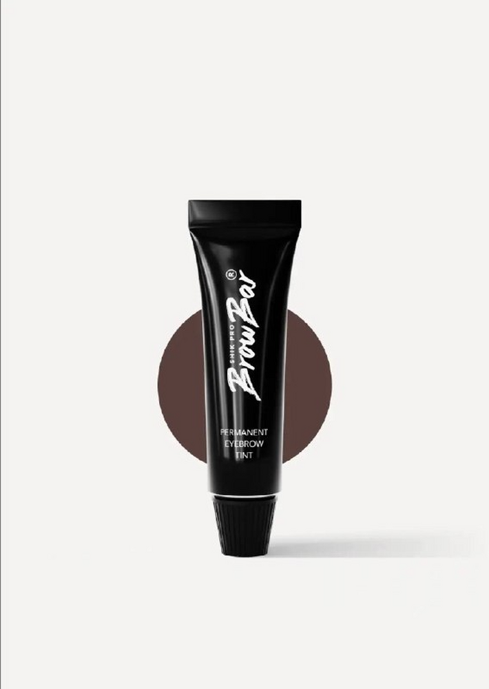 SHIK Краска для бровей и ресниц Brown 15 мл / Permanent eyebrow tint Brown BrowBar