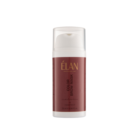 ELAN Color brows mask: тонирующая маска для бровей, 13 CHESTNUT