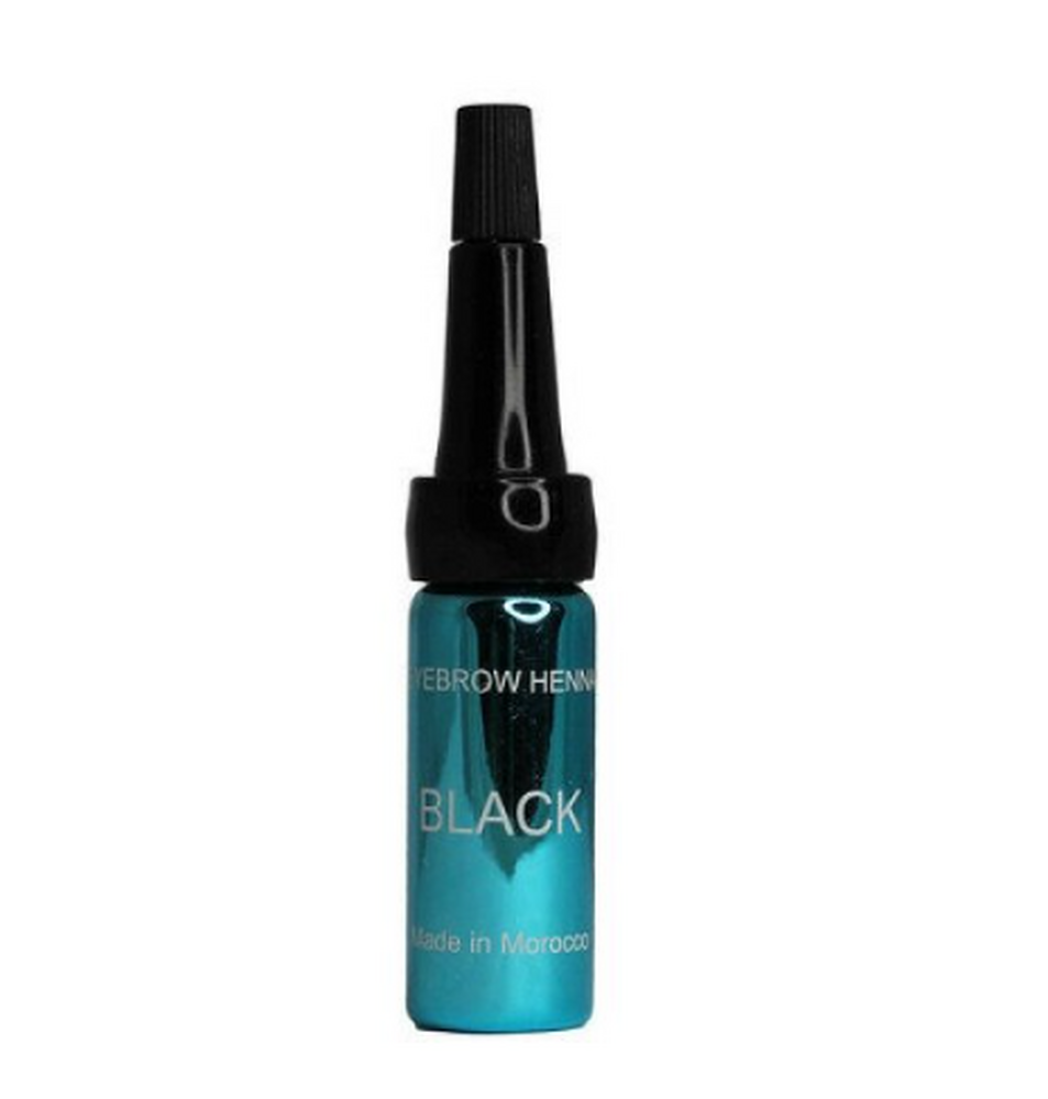 BLACK хна для бровей EkkoBeauty