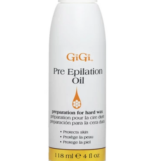 GiGi Pre-Epilating Oil - масло для подготовки кожи к процедуре глубокой эпиляции, 118 мл.