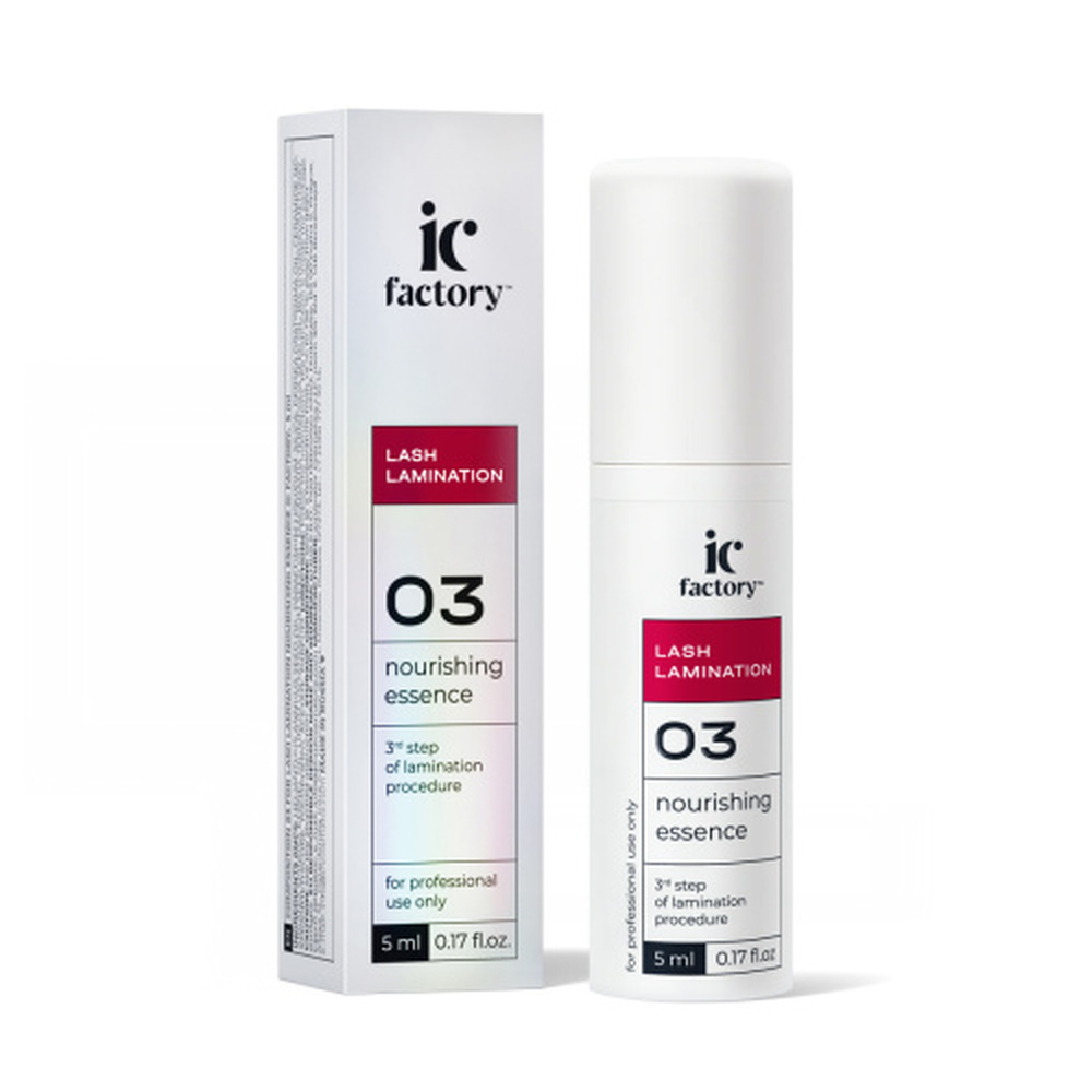 Состав #3 для ламинирования ресниц
NOURISHING ESSENCE IC FACTORY, 5 мл