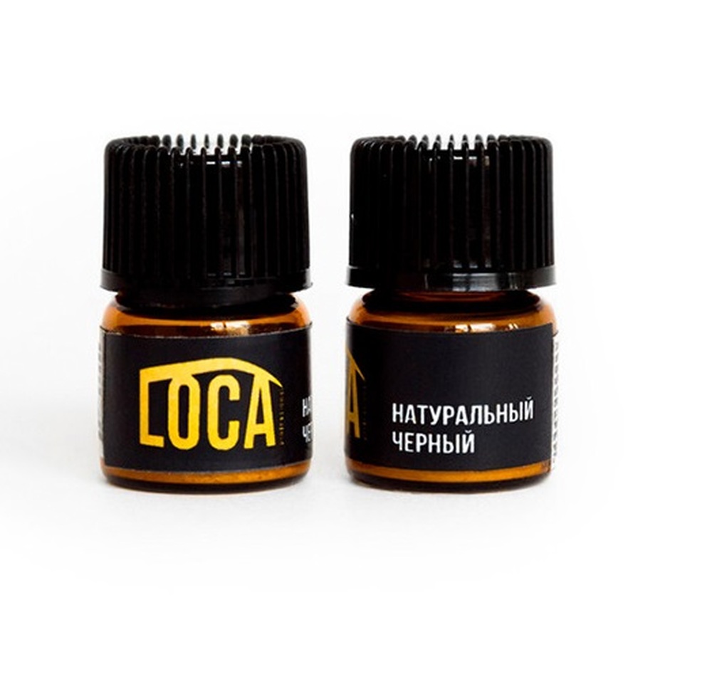 LOCA Professional Краска для бровей- Черный, 1г