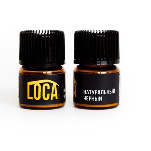 LOCA Professional Краска для бровей- Черный, 1г