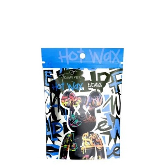 FreiAVIVER Воск для депиляции бровей и лица Hot Wax "Bears" синий, 100 гр