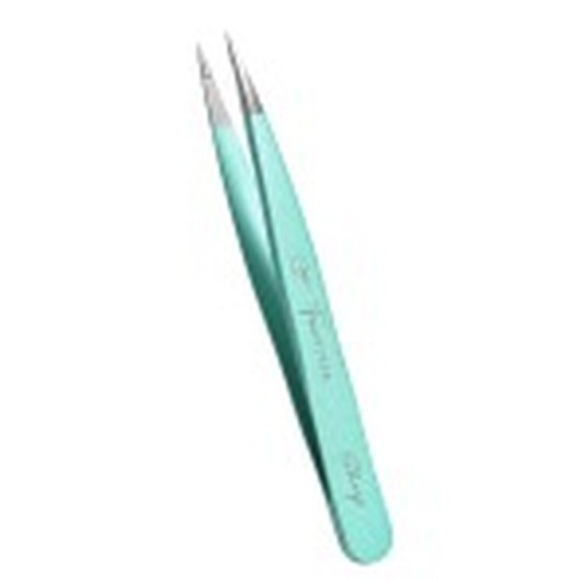FreiAVIVER Точечный пинцет для бровей Sharp, зеленый