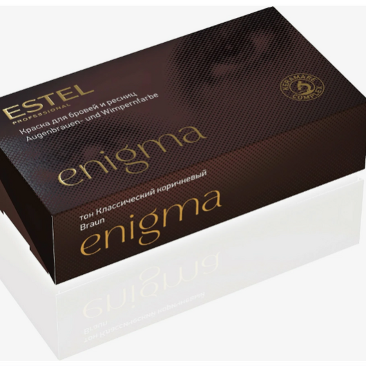 Estel Enigma Краска для бровей и ресниц - Классический коричневый, 20 мл