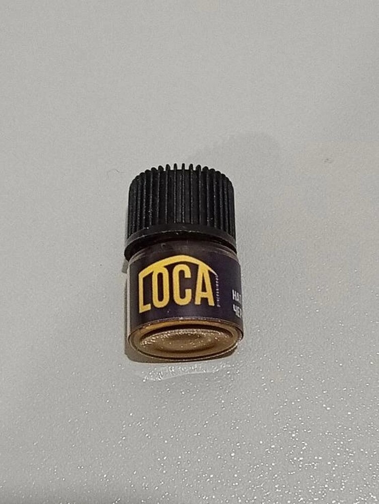 Loca Краска для бровей натуральный черный 1гр